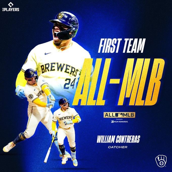 Contreras 1st team All-MLB!!