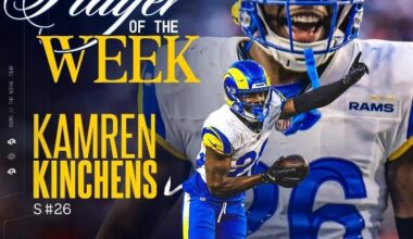 Kinchens Defense Player of the Week