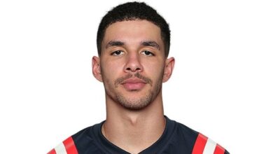 [ESPN] still lists Jalen Hurd as an active WR on the Pats roster. Hurd retired in August 2023