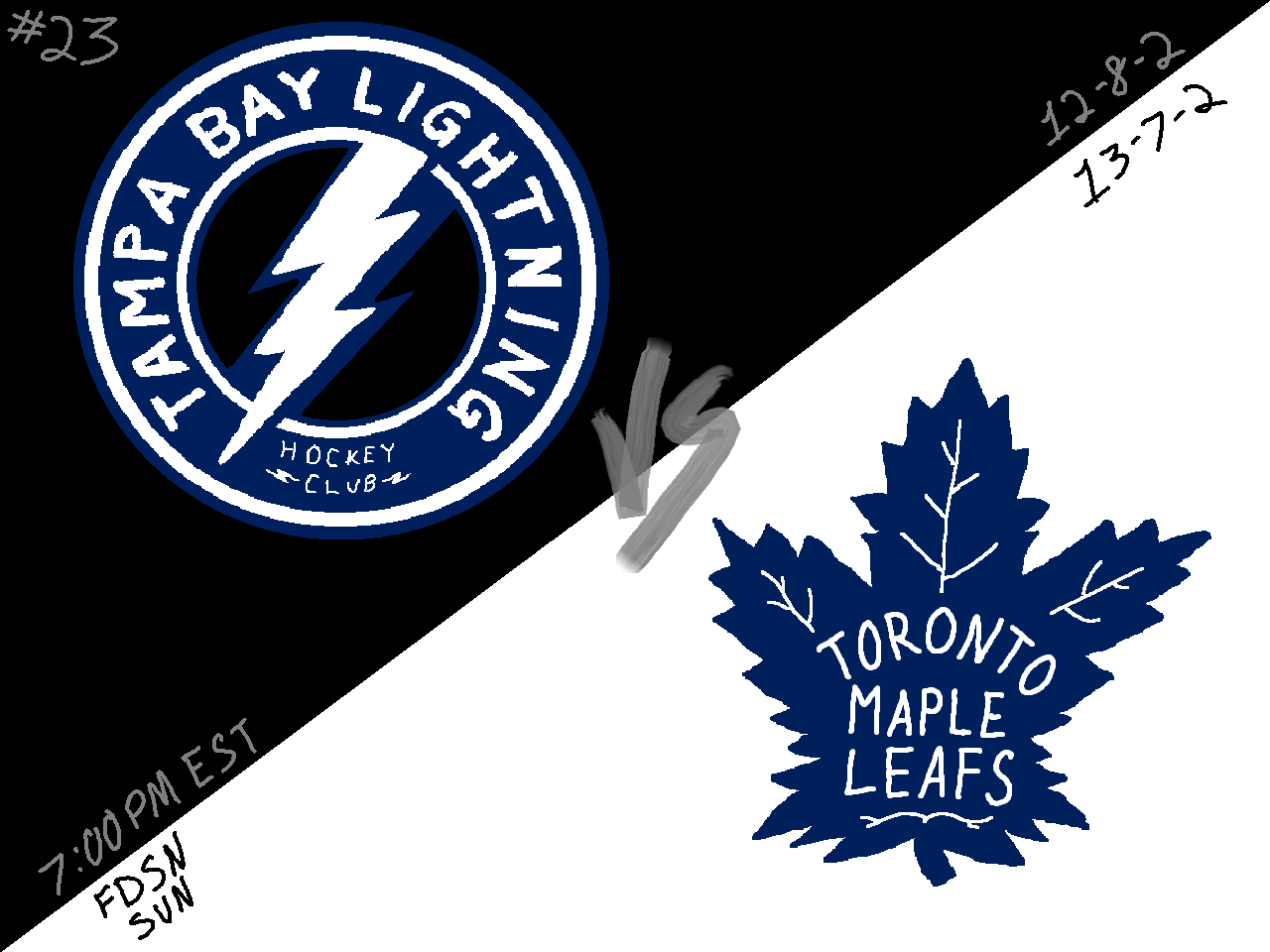 [PREGAME] Tampa Bay Lightning vs Toronto Maple Leafs - 7:00pm EST - 11/30/24 - FDSNSUN - Held Together With Duct Tape Back-to-Back Edition