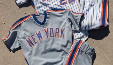 Player-worn uniforms, but who is Orlosky?