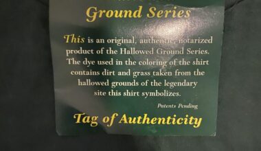 always had this shirt, wonder about the tag?