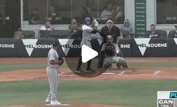 Australian Baseball League on Instagram: "BIRD BOMB X2 🦅🦅
@_gregbird33 @melbourneaces"