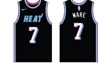 Creating new Heat City Edition jersey ideas that are (hopefully) better than the Heat Culture jerseys - Attempt 8