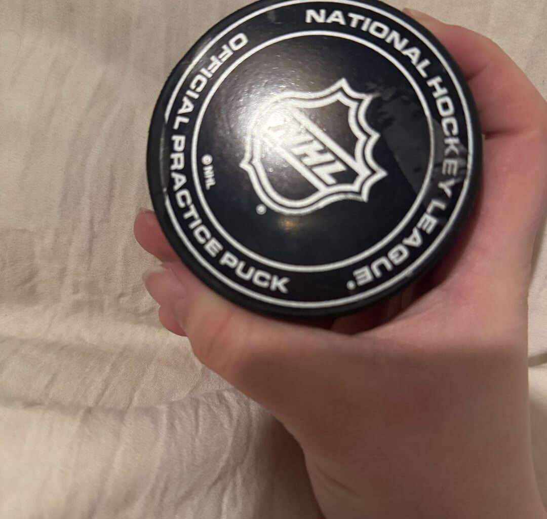 found a puck at the game?