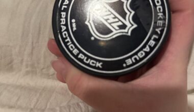found a puck at the game?
