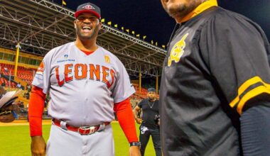 Albert Pujols and Yadier Molina managed against each other last night. That’s so cool.