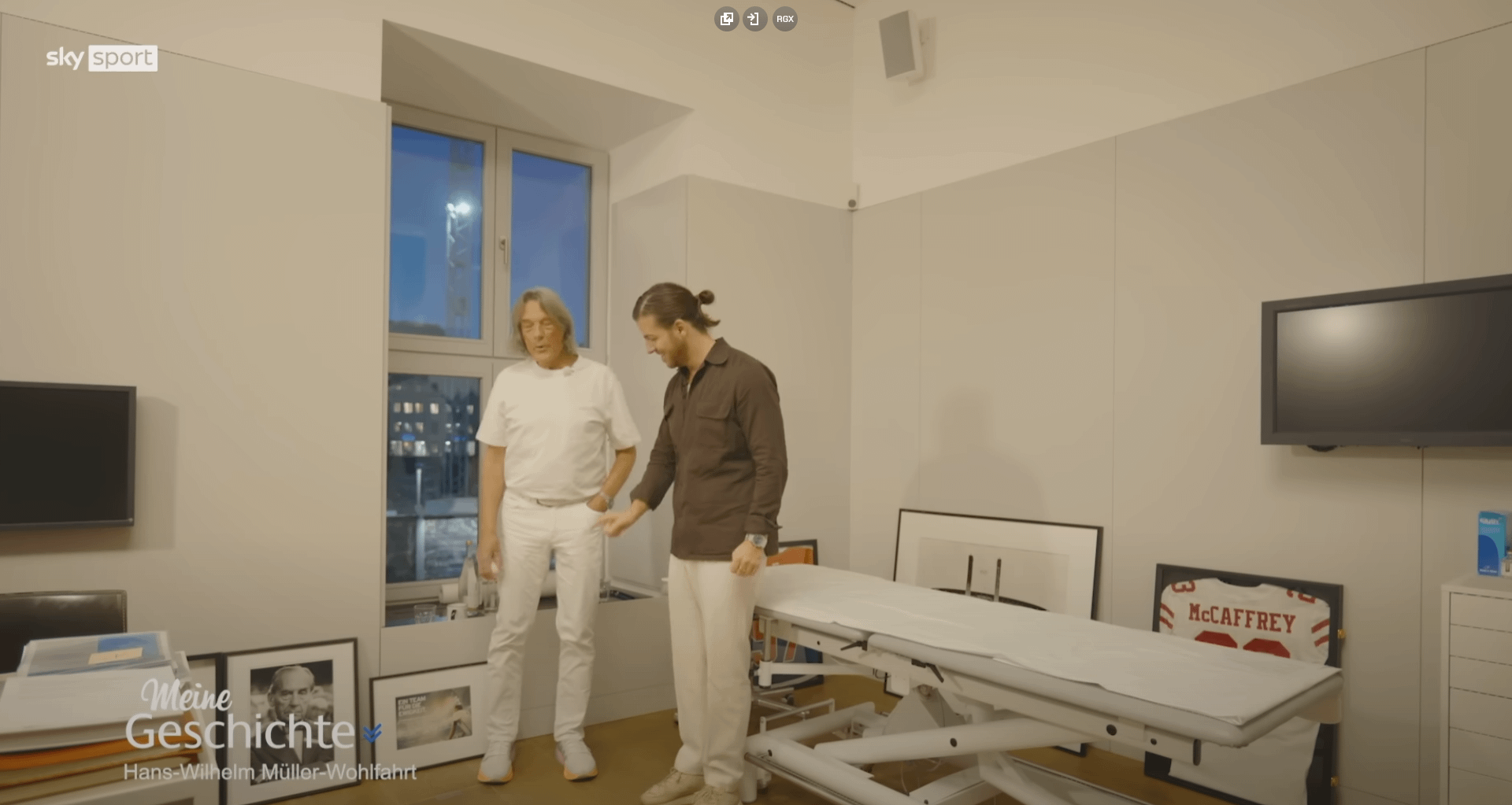 A few days ago there was an interview with the most famous doctor in Germany on Sky. He was visited in his doctor's office in munich.