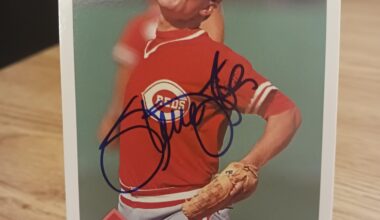 Posting a Reds autographed card every day until we win the World Series. Day 516: Steve Foster