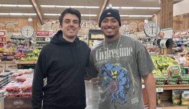 I ran into Jeremiah at the grocery store