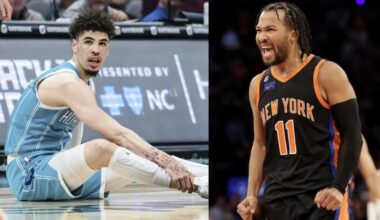 LaMelo Ball ruled out for tomorrow’s noon game against the Knicks