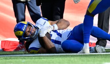 Sean McVay: There's a "risk/reward" with Puka Nacua's aggressive playing style