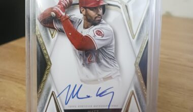 Posting a Reds autographed card every day until we win the World Series. Day 524: Matt Kemp