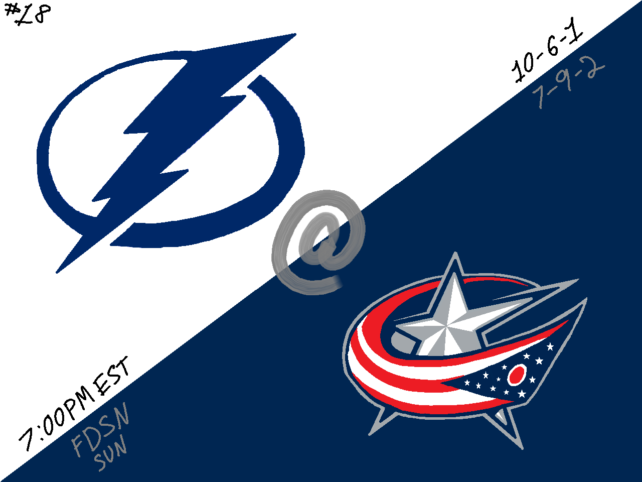 [PREGAME] Tampa Bay Lightning at Columbus Blue Jackets - 7:00pm EST - 11/21/24 - FDSNSUN - All Hail Brayden Point Edition