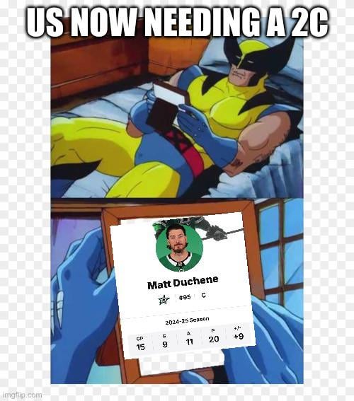 When I hear Colton Sissons is still playing as our 2C