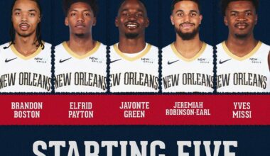 Elfrid Payton is starting in an NBA game after not playing in NBA for 2 years man...