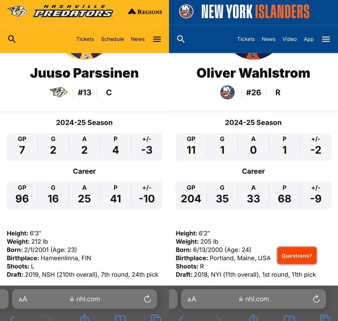Trade? Both teams need a shake up.