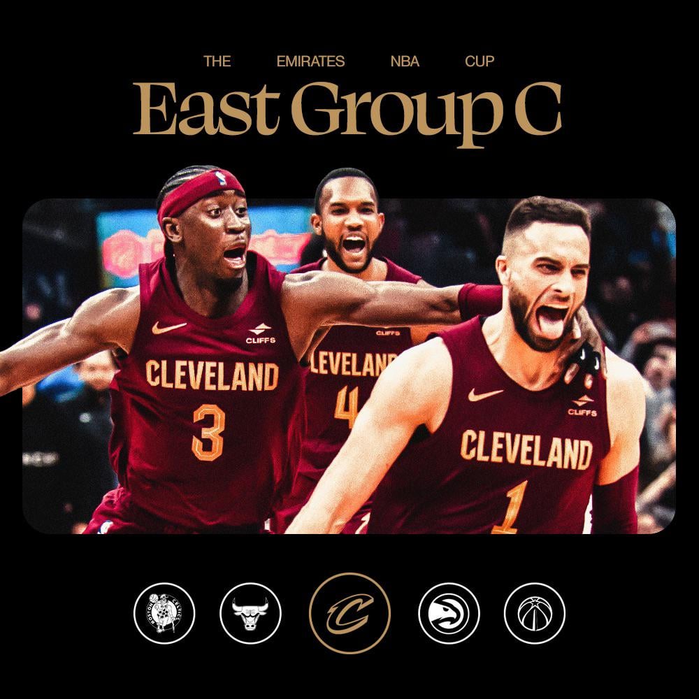 The 17-3 Cleveland Cavaliers have been eliminated from NBA Cup contention