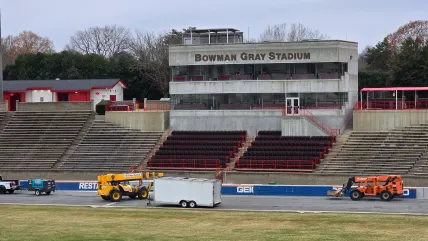 Bowman Gray coming together for NASCAR Clash, inspection set for Charlotte Motor Speedway