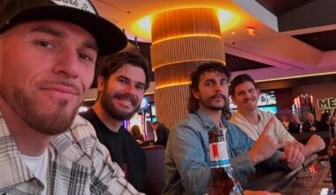 Joe Musgrove with Dylan Cease, Brent Honeywell, & Kevin Newman in Vegas