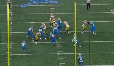 Kerby Joseph might actually be a scumbag and the league has to do something about it if they’re truly about player safety. He shredded TJ Hockenson and Tyler Higbee’s knees exactly like this and tried it again with Tucker Kraft last night.