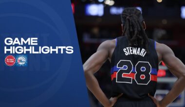 GAME HIGHLIGHTS: Detroit Pistons vs. Philadelphia 76ers