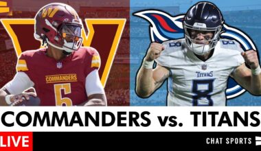 Commanders vs. Titans Live Streaming Scoreboard, Play-By-Play & Highlights | NFL Week 13 On CBS