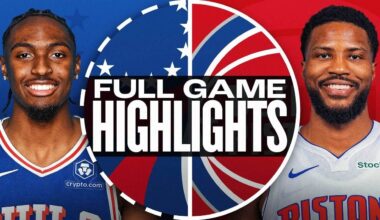 Game Recap: 76ers 111, Pistons 96