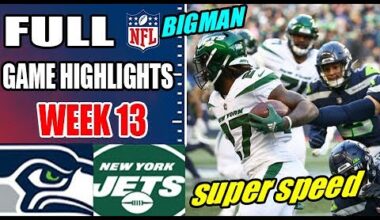 Seattle Seahawks vs New York Jets FULL GAME Week 13 | NFL Highlights Today
