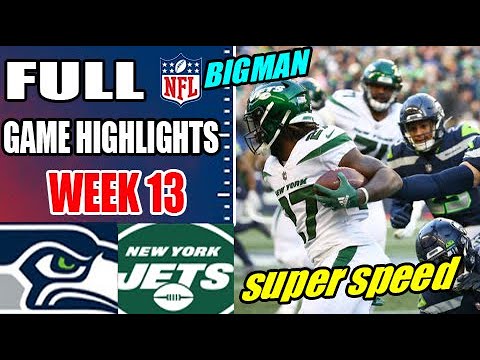 Seattle Seahawks vs New York Jets FULL GAME Week 13 | NFL Highlights Today