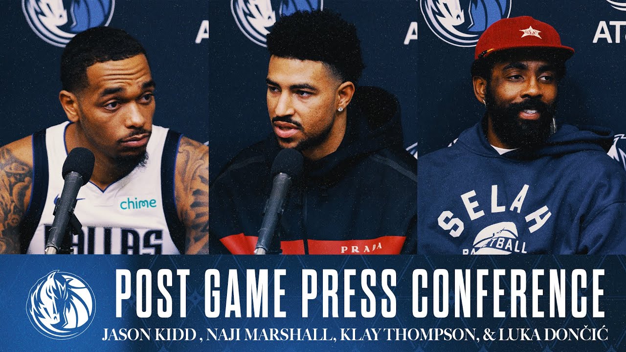 Jason Kidd, PJ Washington, Quentin Grimes, & Kyrie Irving | Post Game @ UTA | 11/30/24