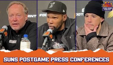 Phoenix Suns Postgame Press Conferences After BIG WIN Against The Golden State Warriors