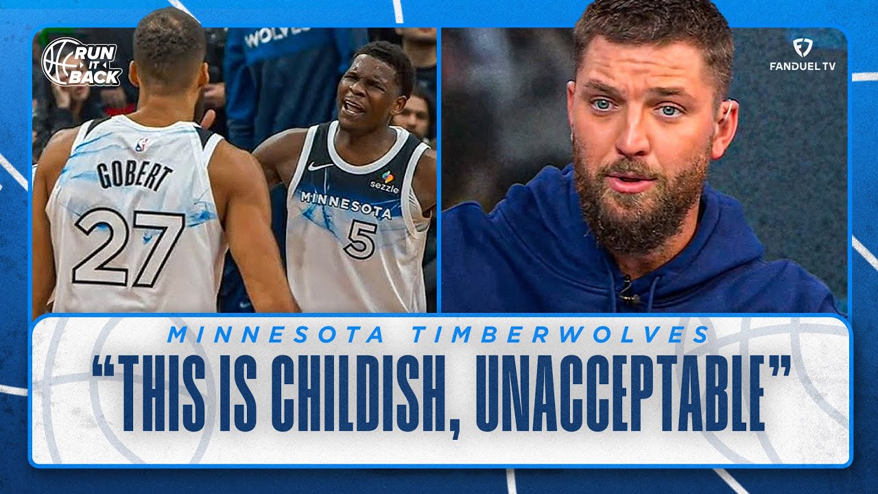 Anthony Edwards Gets HEATED at Rudy Gobert! 😡