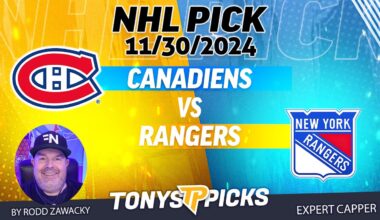 Montreal Canadiens vs New York Rangers 11/30/24 NHL Prediction for Bet