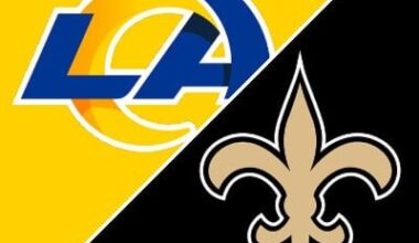 Post Game Thread: Los Angeles Rams at New Orleans Saints