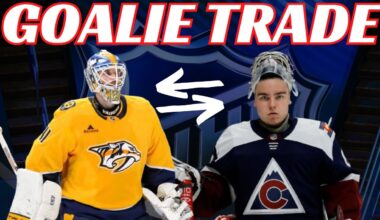 Breaking News: NHL Trade - Avalanche & Predators Swap Goalies