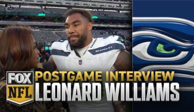 Seahawks' Leonard Williams on his dominant performance in win over Jets: 'Chip on my shoulder'