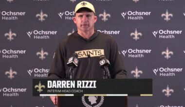 Darren Rizzi Recaps Loss to LA Rams | Saints-Rams Postgame | 2024 NFL Week 13
