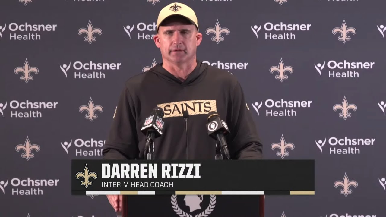 Darren Rizzi Recaps Loss to LA Rams | Saints-Rams Postgame | 2024 NFL Week 13