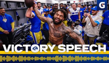 “WHAT A G!” Sean McVay’s Victory Speech After Win vs. Saints