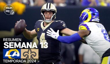 Los Angeles Rams vs. New Orleans Saints | Resumen NFL en español - Semana 13 | NFL Highlights 2024