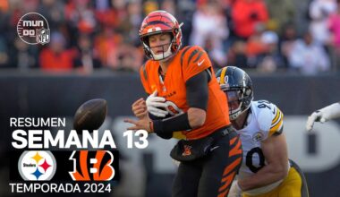 Pittsburgh Steelers vs. Cincinnati Bengals | Resumen en español - Semana 13 | NFL Highlights 2024