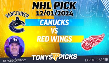 Vancouver Canucks vs Detroit Red Wings 12/1/24 NHL Pick for Bet