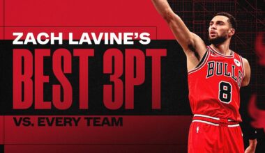 Zach LaVine: Bulls all-time 3-point leader 🔥 | Watch his best 3 vs. every NBA team | Chicago Bulls