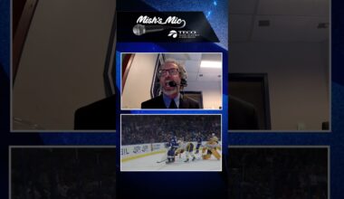 Nothing like an electric Mish call 🗣️ #nhl #tampabaylightning
