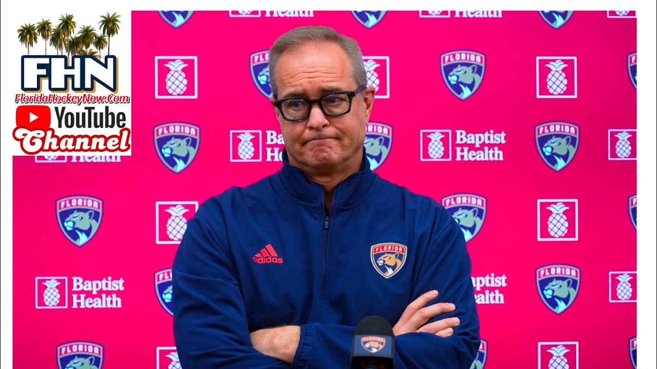 Paul Maurice: Florida Panthers Take Off for Two-Game Road Trip to Pittsburgh, Philadelphia