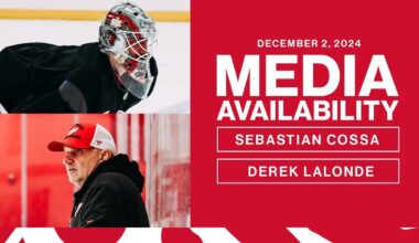 Sebastian Cossa, Derek Lalonde Media Availability | Dec. 2, 2024