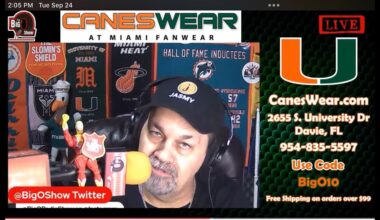 The Miami Dolphins and Miami Hurricanes are in the same terrible position. Monday show 12/2/24