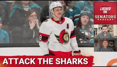 Game Day Preview: Can The Ottawa Senators Win In San Jose For The First Time Since Pre-COVID?