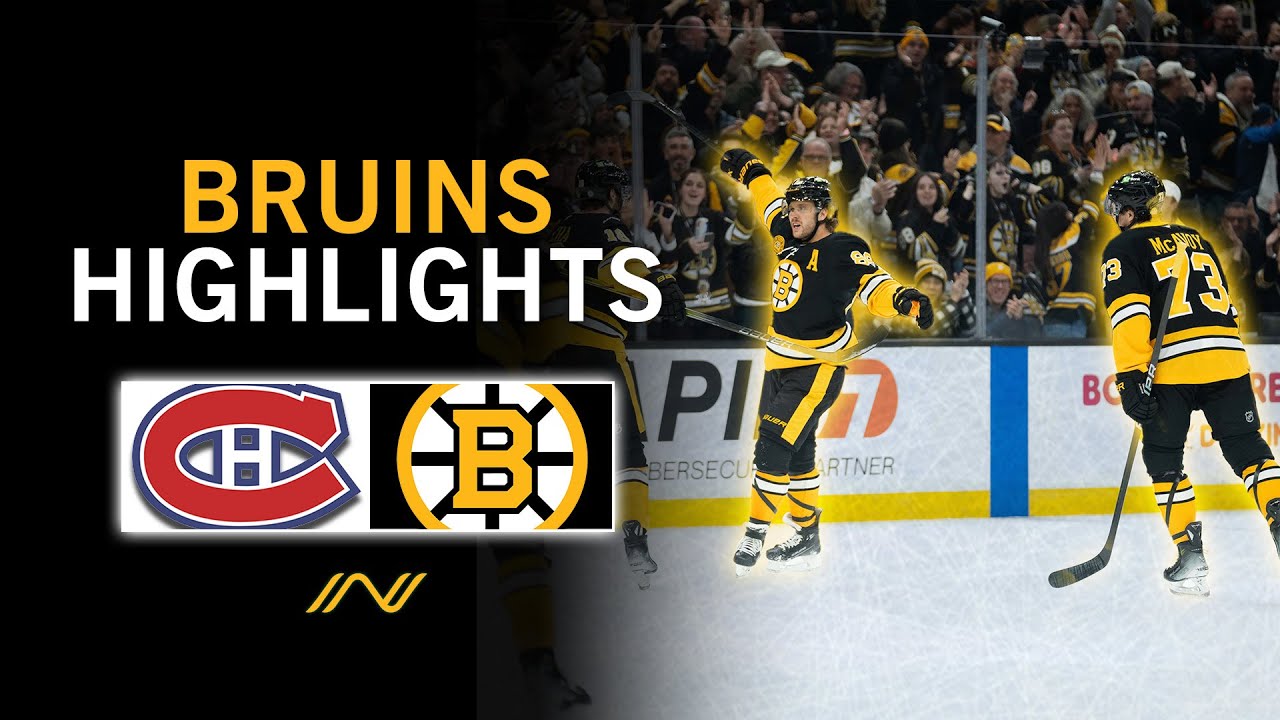 Bruins Highlights: Boston's Centennial Game Against Montreal